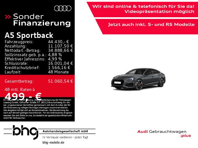 Audi A5 59.409 km 44.430 &euro; Balingen 72336