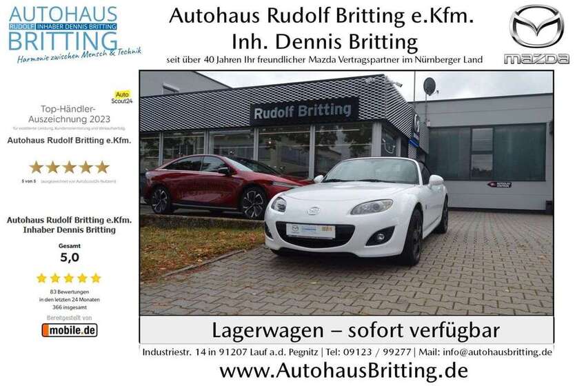 Mazda MX-5 117.000 km 11.990 € Lauf an der Pegnitz 91207