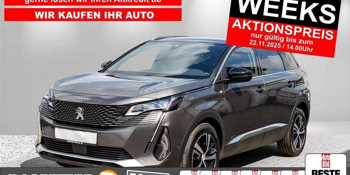 Peugeot 5008 17.980 km 26.850 € Rheinstetten/Mörsch bei Karlsruhe 76287