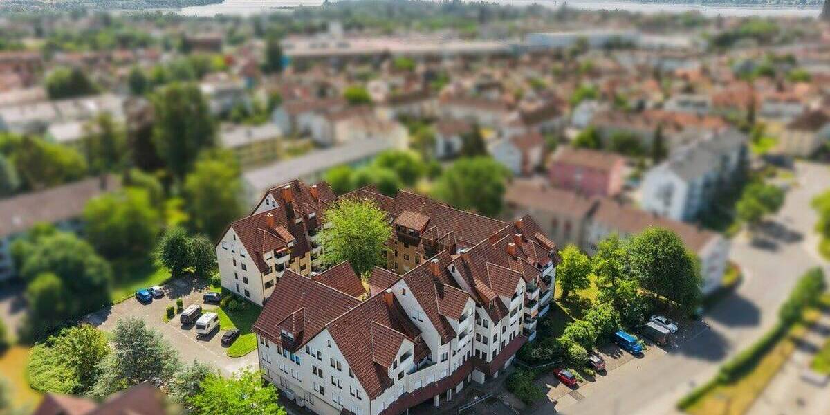 Etagenwohnung Radolfzell - 2 Zimmer, 73 m&sup2;, 275.000&euro; | Angebot:26867281