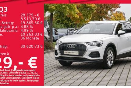 Audi Q3 52.432 km 28.379 € München 80935