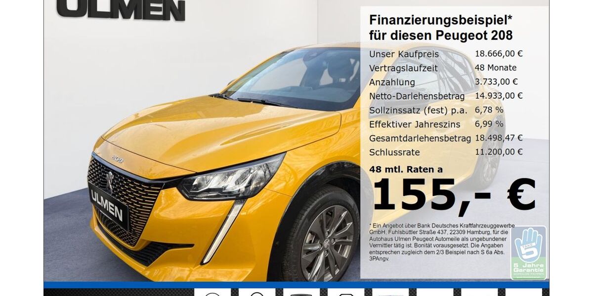 Peugeot 208 13.445 km 18.666 &euro; Düsseldorf 40233