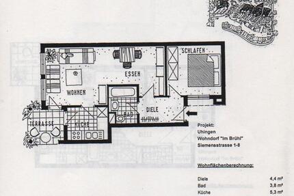 Wohnung Uhingen - 2.5 Zimmer, 52 m&sup2;, 198.000&euro; | Angebot:26635675