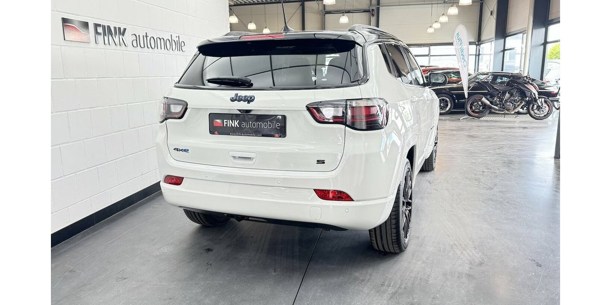 Jeep Compass S Plug-IN Hybrid 4WD 1.Hand Anhängerkplg 43.400 km 24.720 &euro; Lich 35423