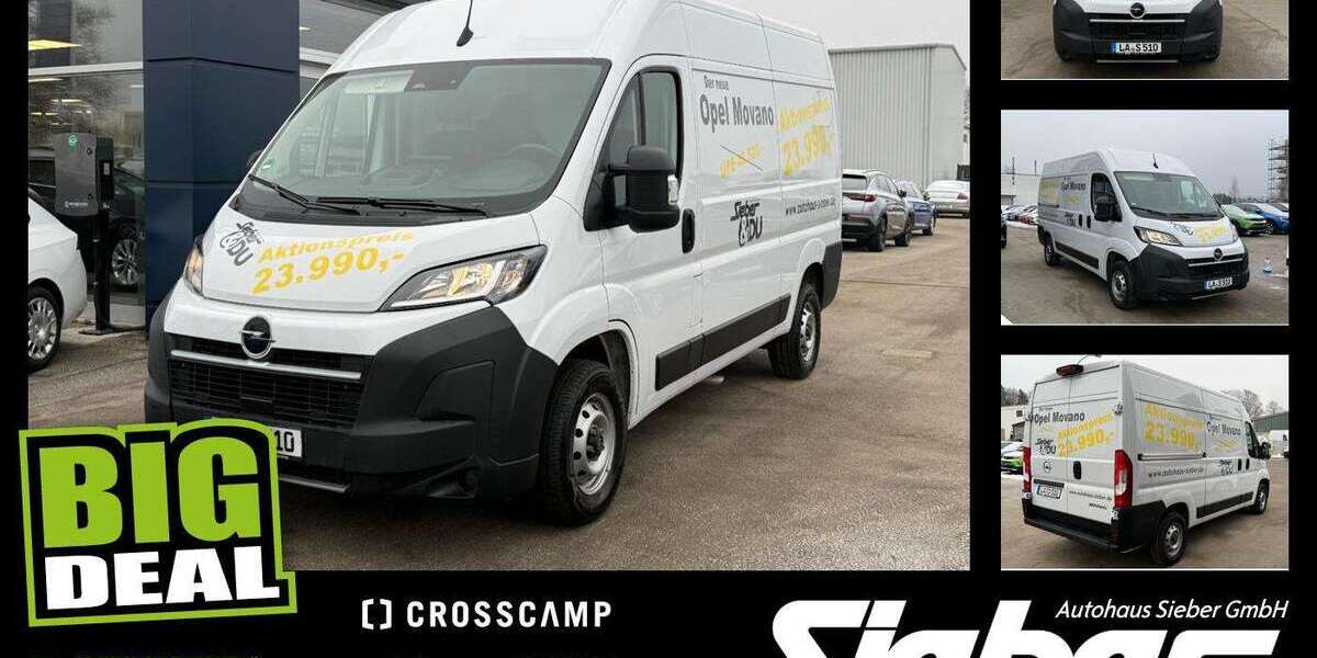 Opel Movano 39.596 km 22.990 &euro; Landshut 84034