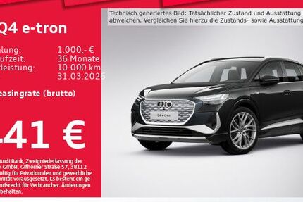 Audi Q4 e-tron 18.570 km 46.978 &euro; Eching 85386