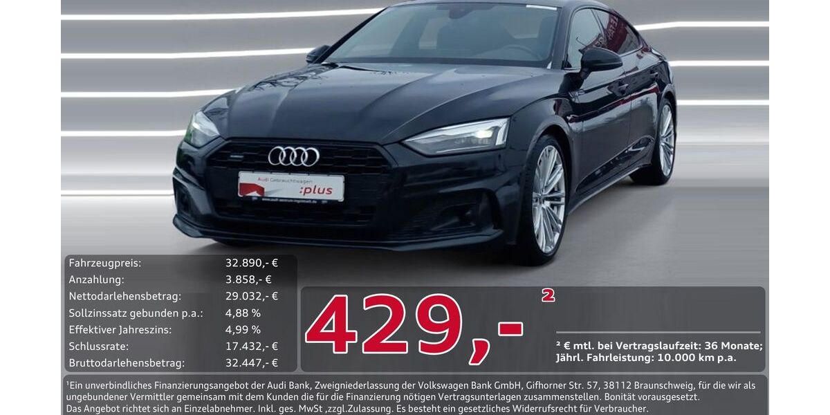 Audi A5 63.669 km 31.850 &euro; Ingolstadt 85057