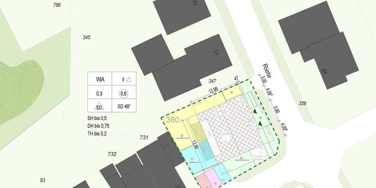 Terrassenwohnung Gescher - 2 Zimmer, 67 m&sup2;, 251.000&euro; | Angebot:23971065