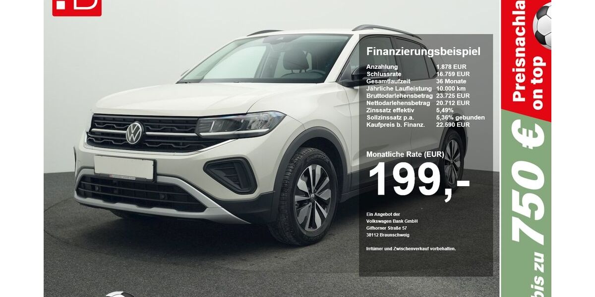 VW T-Cross 24.155 km 22.590 &euro; Regensburg 93055