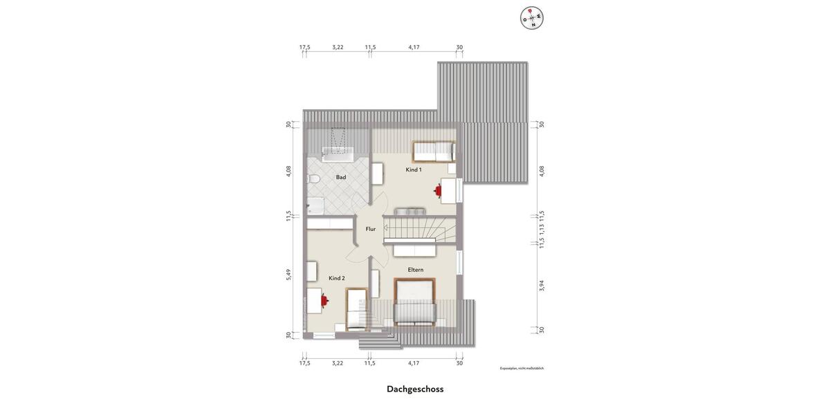 Doppelhaushälfte Hamm Berge - 4.5 Zimmer, 120 m&sup2;, 398.000&euro; | Angebot:24850850
