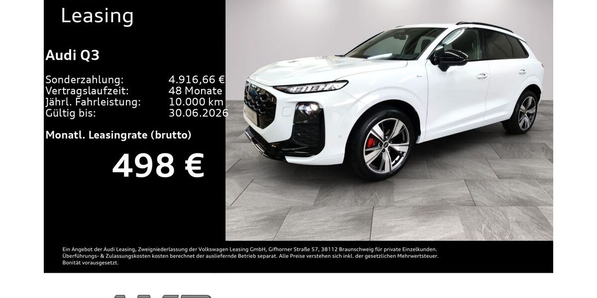 Audi Q3 10.000 km 48.950 &euro; Borna 04552