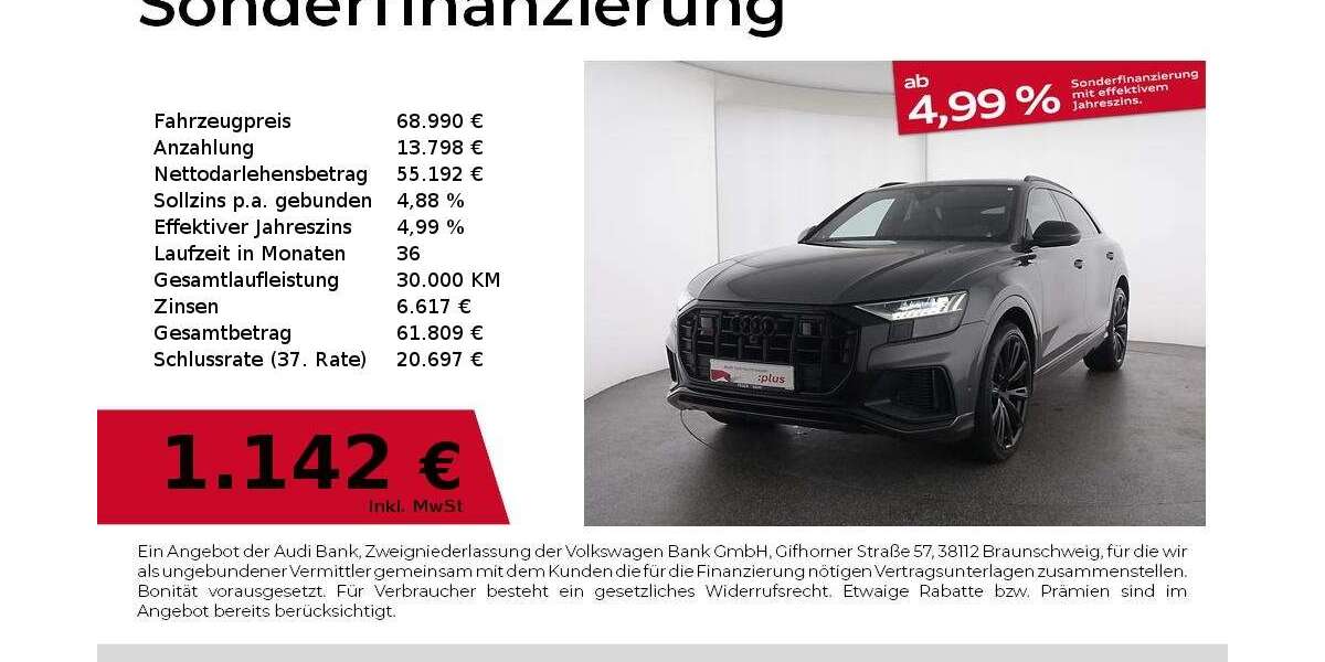 Audi SQ8 108.775 km 68.990 &euro; Nürnberg 90441