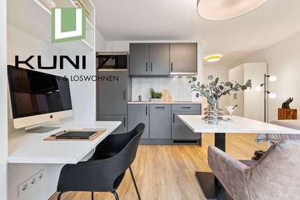 Wohnung Nürnberg Sankt Leonhard - 1 Zimmer, 28 m&sup2;, 641&euro; | Angebot:27339894