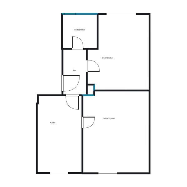 Sehr günstige Handwerker-Wohnung zu vergeben zimmer