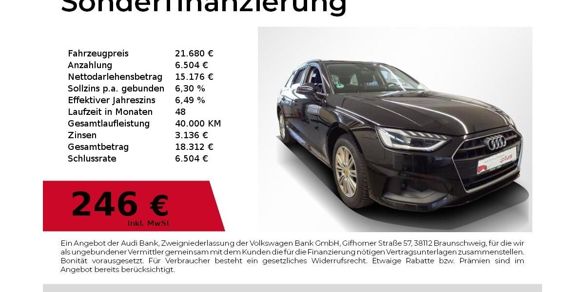 Audi A4 93.900 km 21.680 &euro; Nürnberg 90411