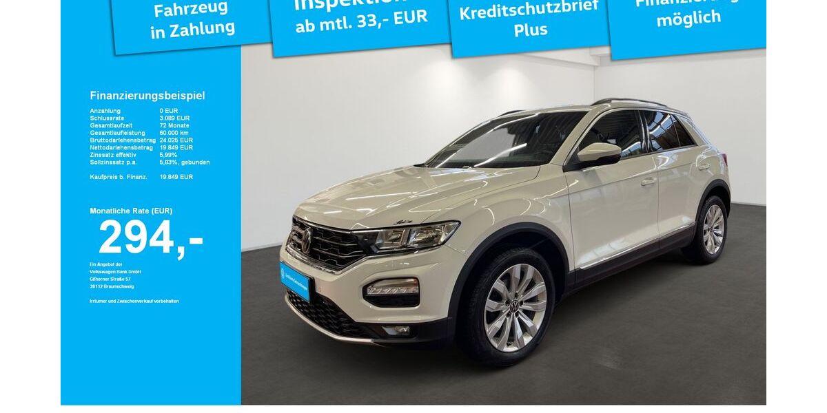 VW T-Roc 53.420 km 19.849 &euro; Leutkirch 88299