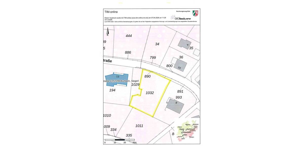 Grundstück Burbach - 192.000&euro; | Angebot:26217791