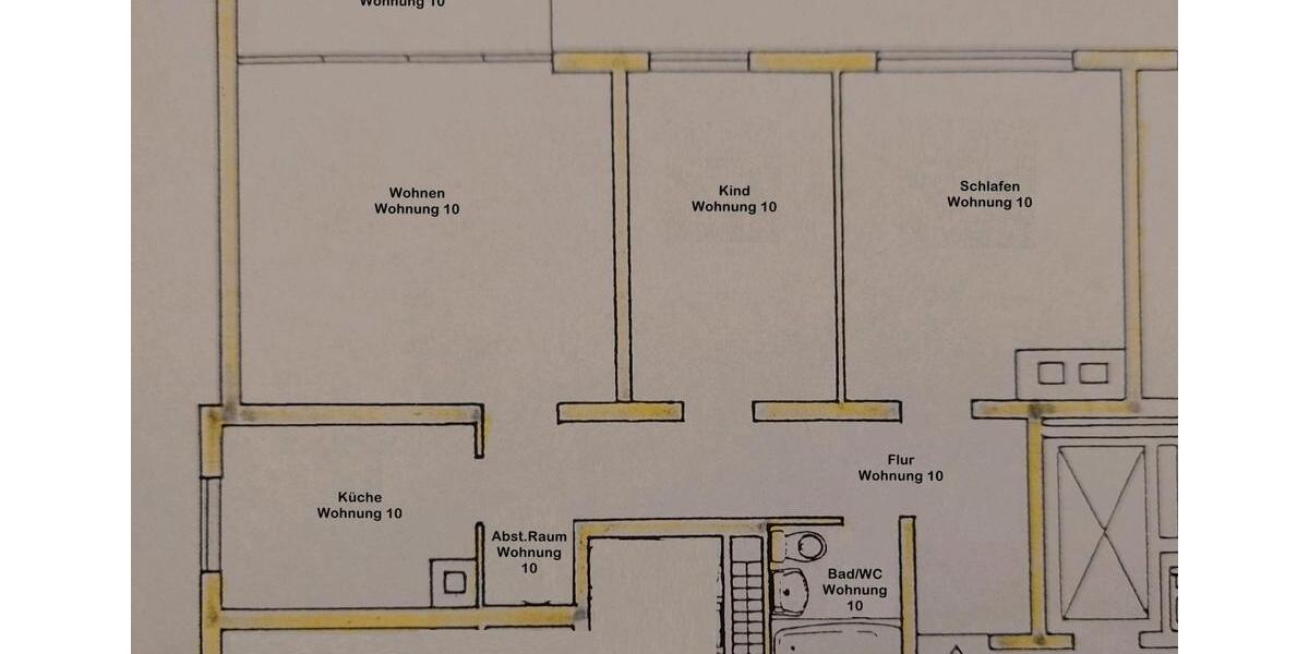 Etagenwohnung Böblingen Dagersheim - 3 Zimmer, 66 m&sup2;, 1.200&euro; | Angebot:26014523