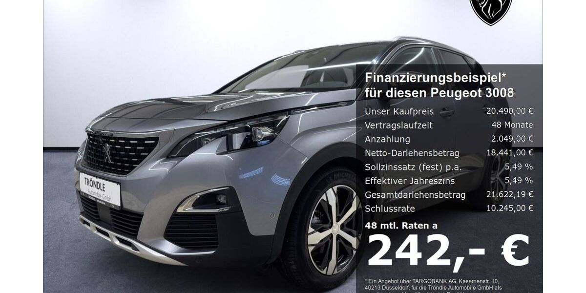 Peugeot 3008 56.100 km 20.490 &euro; Lörrach 79541