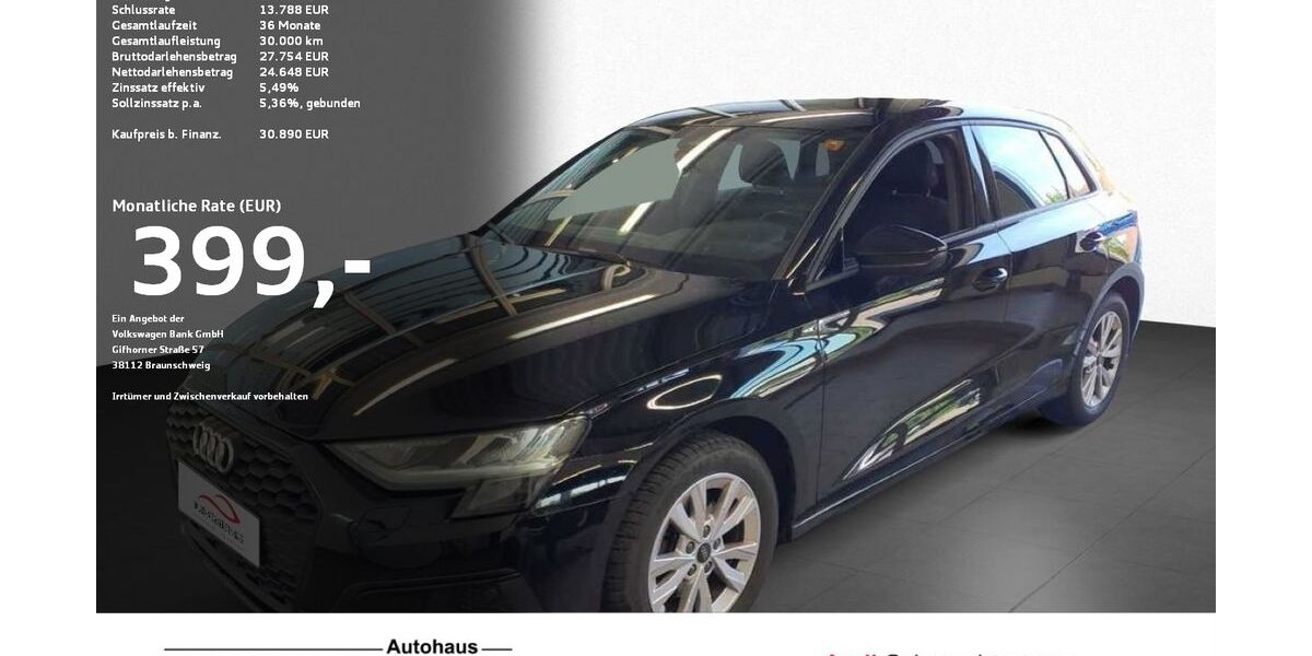 Audi A3 56.305 km 30.890 &euro; Ravensburg 88214