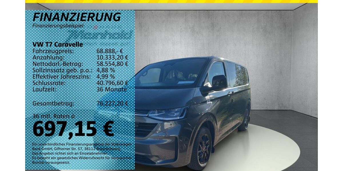 VW T7 Caravelle 1.010 km 68.888 &euro; Auerbach/Rebesgrün 08209