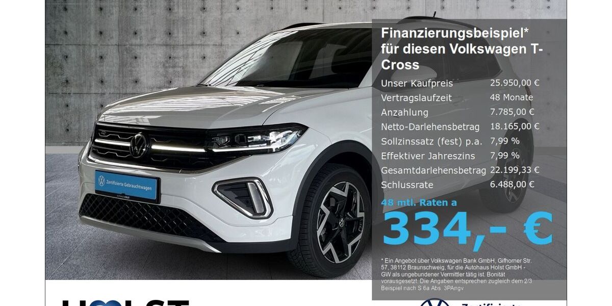 VW T-Cross 7.410 km 25.950 &euro; Scheeßel 27383