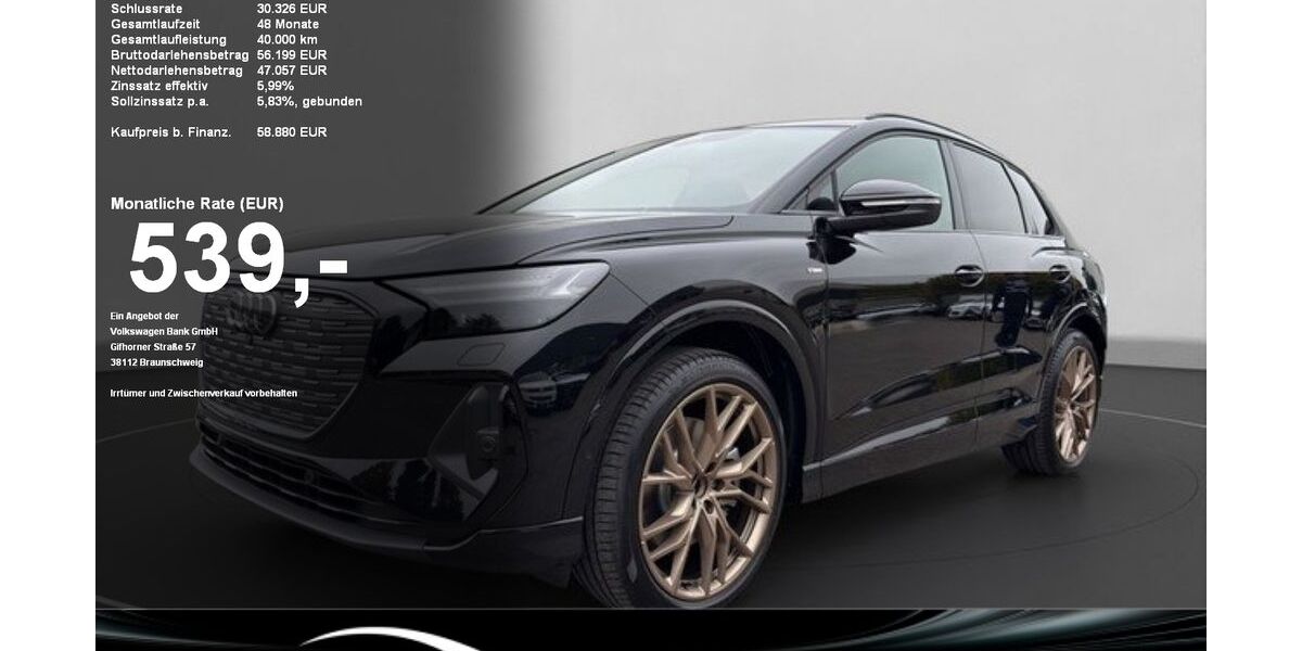 Audi Q4 e-tron 5.000 km 57.490 &euro; Sigmaringen 72488