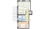 Etagenwohnung Halle (Saale) Landrain - 2 Zimmer, 67 m&sup2;, 873&euro; | Angebot:26841969