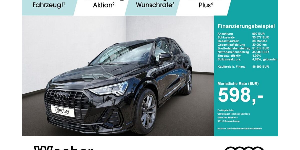 Audi Q3 1.999 km 46.850 &euro; Leonberg 71229