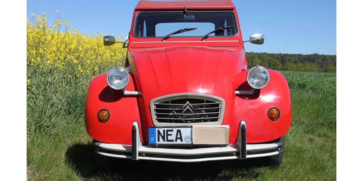 Citroen 2 CV 55.470 km 11.400 &euro; Gutenstetten 91468