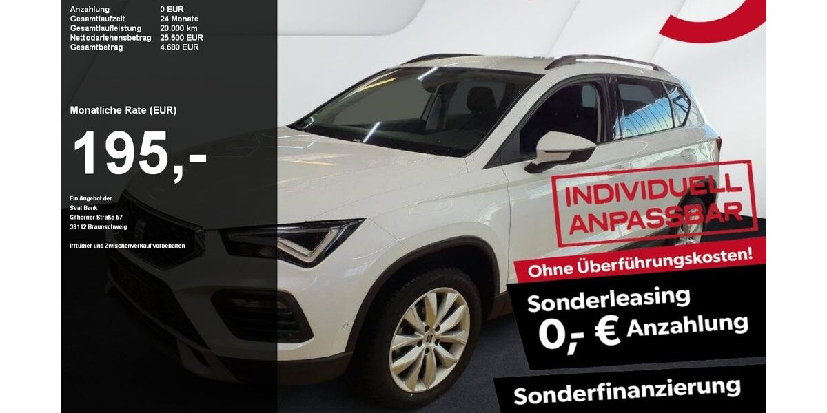Seat Ateca 22.500 km 24.840 &euro; Wackersdorf 92442