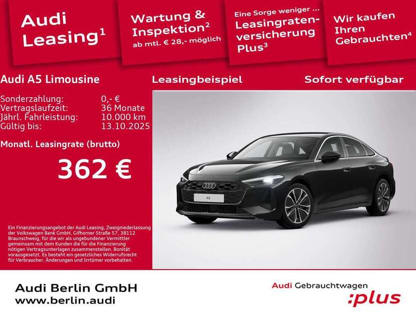 Audi A5 28.013 km 43.900 € Berlin 12489