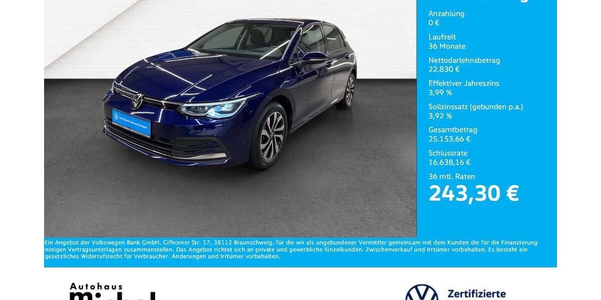 VW Golf 41.250 km 22.830 &euro; Gießen 35394
