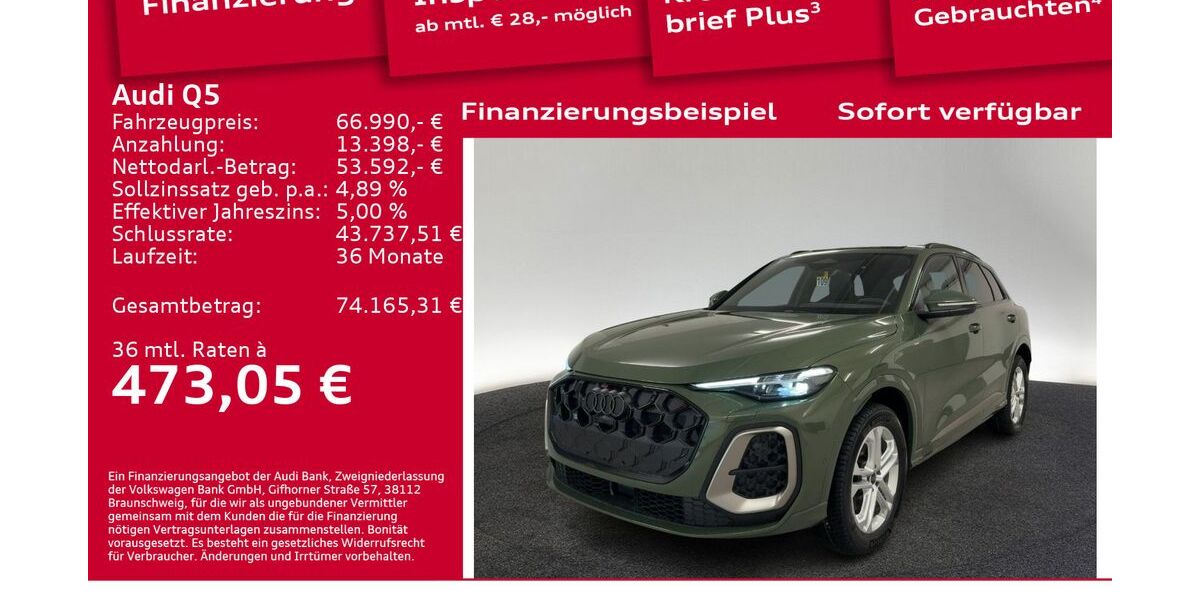 Audi Q5 6.001 km 66.990 &euro; Berlin 12489