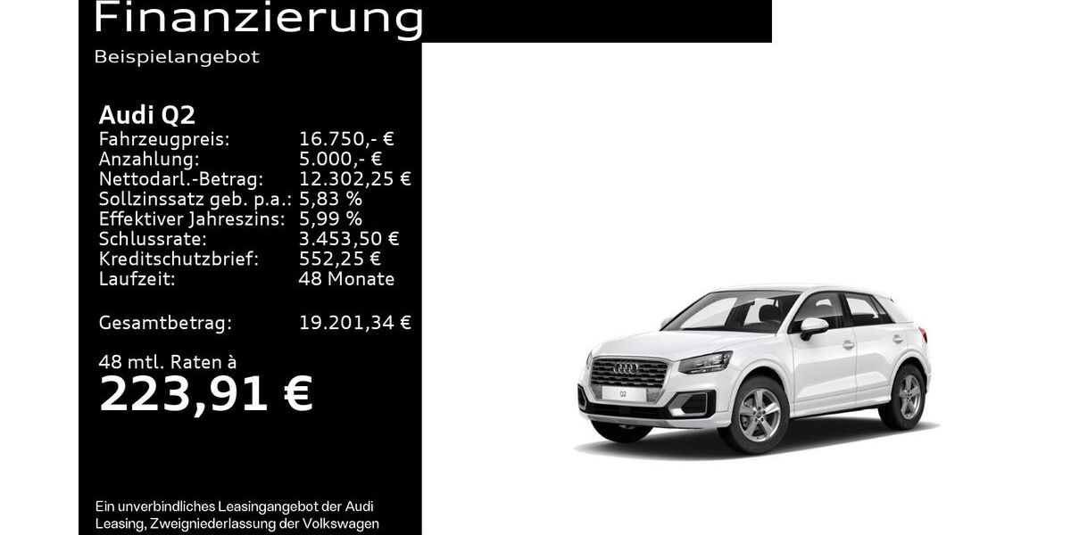Audi Q2 65.100 km 16.750 &euro; Bad Hersfeld 36251