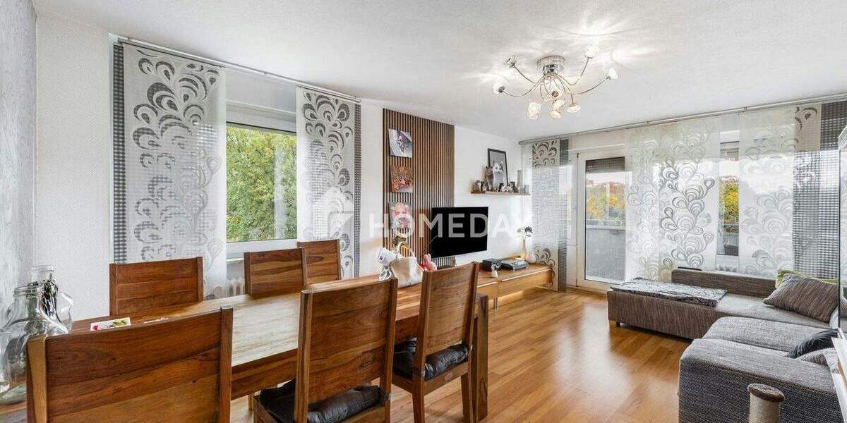 Willkommen im Wohlfühlviertel: gepflegte 3-Zimmer-Wohnung mit Balkon 3 zimmer