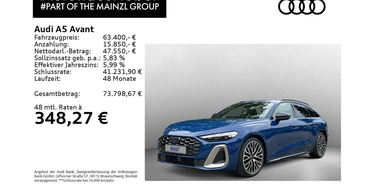 Audi A5 15.500 km 63.400 &euro; Bad Reichenhall 83435