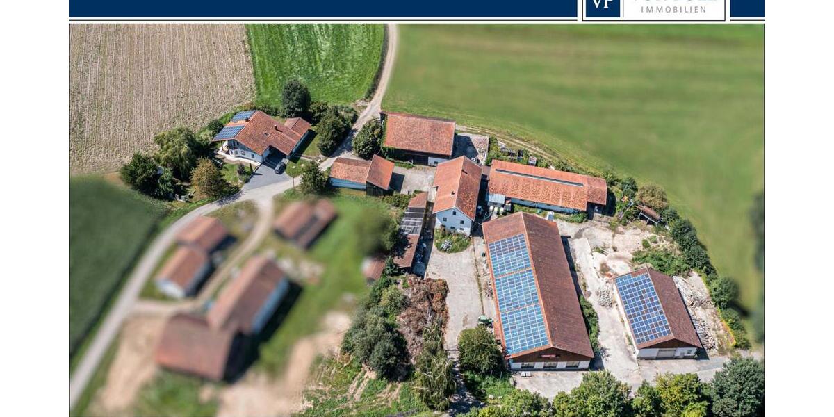 Weitläufiges Grundstück, Wohnhaus mit vielseitigen Hallen, Scheunen und PV-Power - Mehrfamilienhaus, Wohnhaus Arnschwang | Angebot:23742105