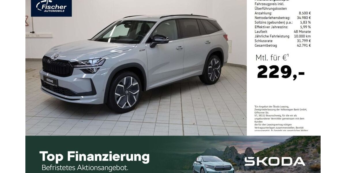 Skoda Kodiaq 5.713 km 43.480 &euro; Amberg 92224