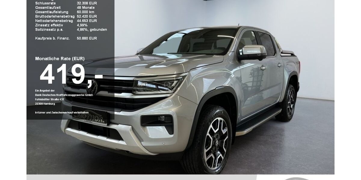 VW Amarok 3.934 km 50.880 &euro; Brandenburg 14770