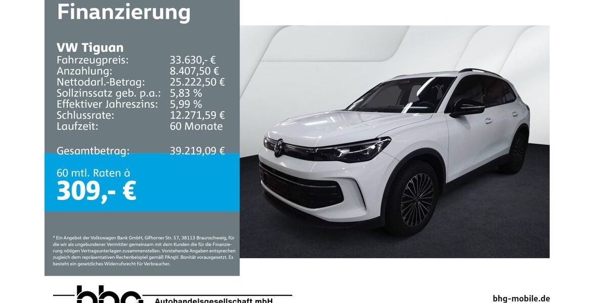 VW Tiguan 25.335 km 33.630 &euro; Albstadt 72458