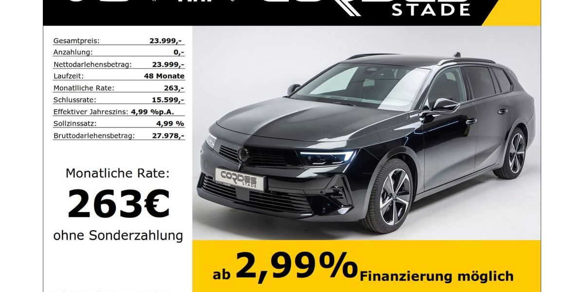 Opel Astra 14.442 km 23.999 &euro; Stade 21680