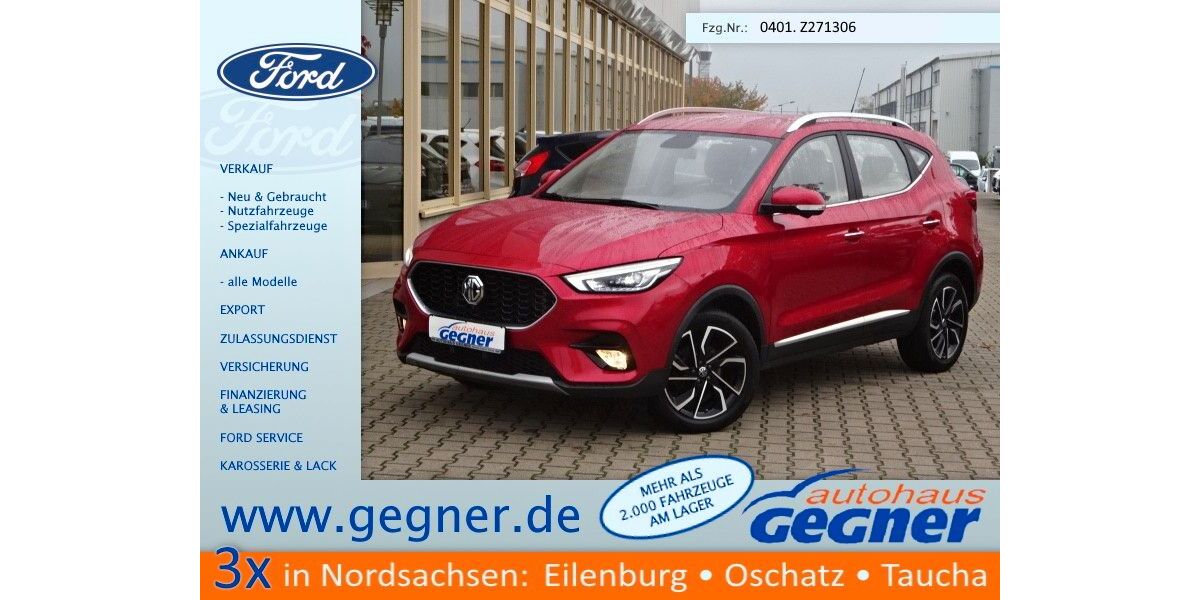 MG ZS 77.889 km 12.840 &euro; Eilenburg 04838