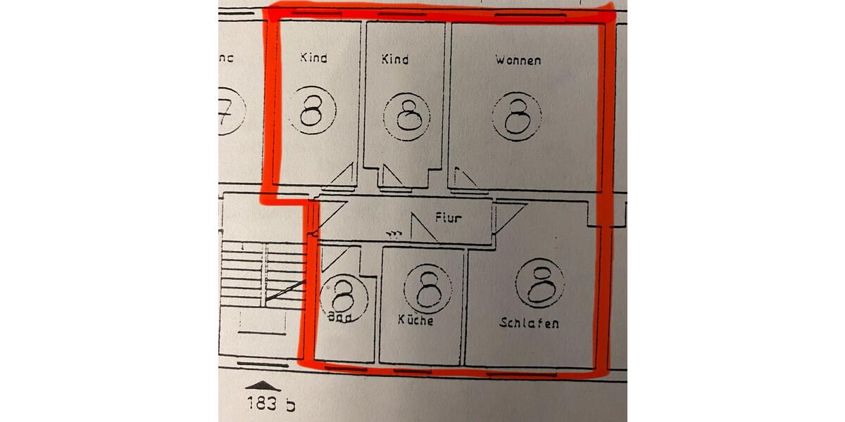 Etagenwohnung Teutschenthal - 4 Zimmer, 68 m&sup2;, 145.000&euro; | Angebot:26084063