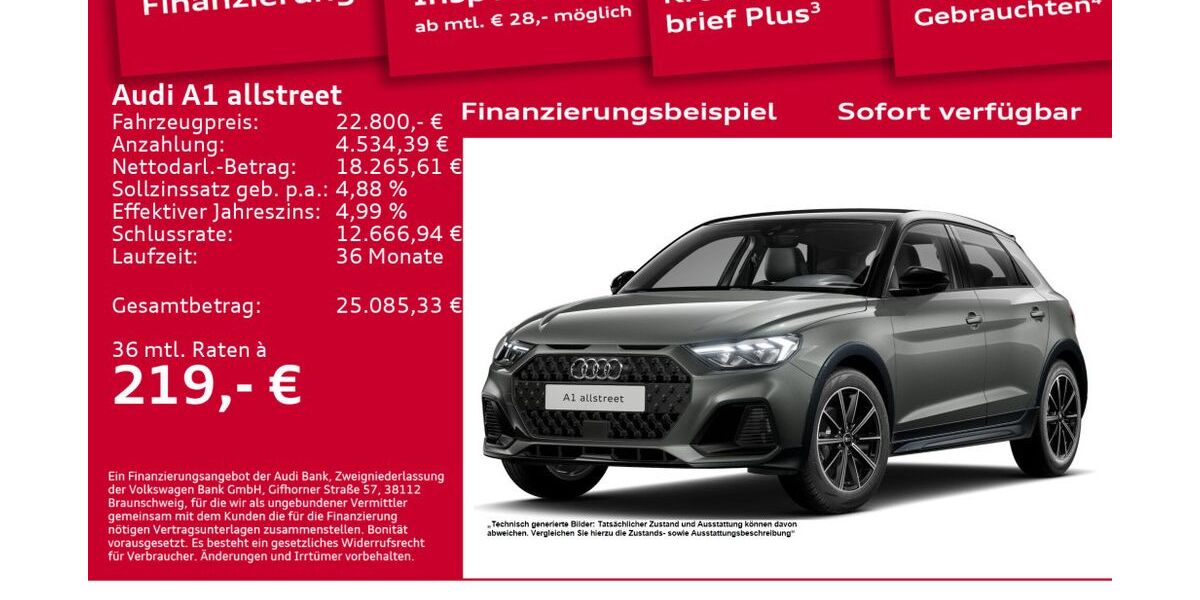 Audi A1 27.650 km 22.800 &euro; Berlin 12489