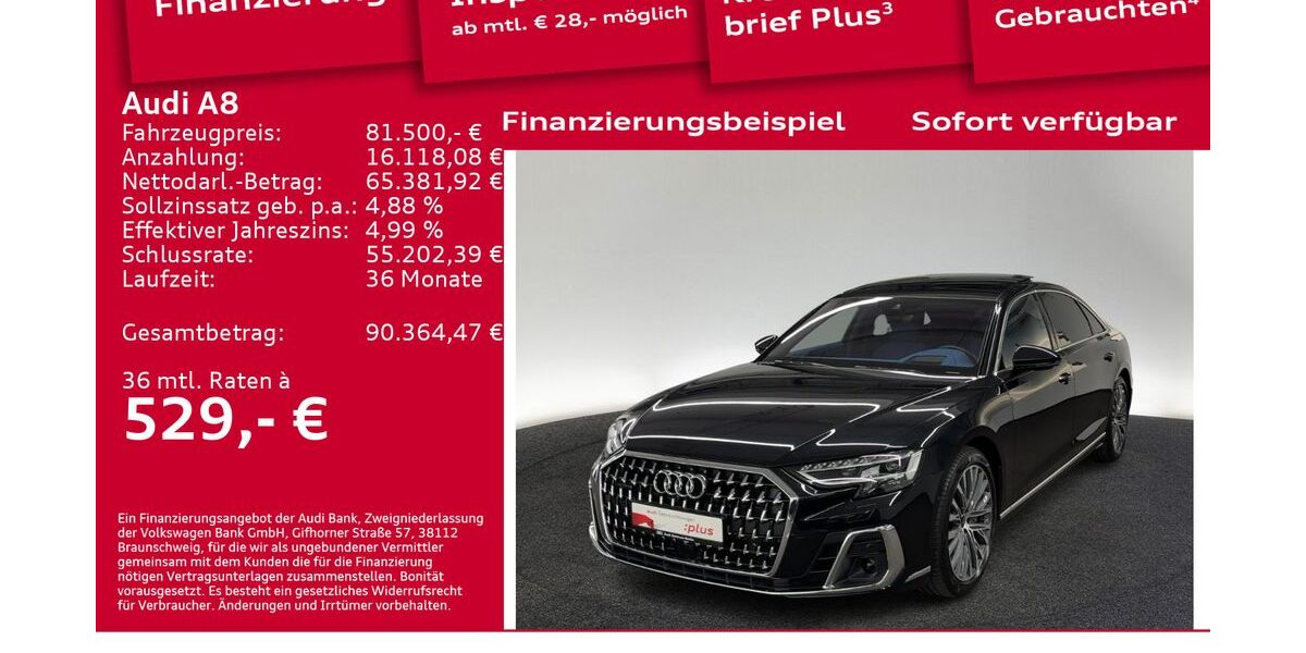 Audi A8 29.200 km 81.500 &euro; Berlin 10587