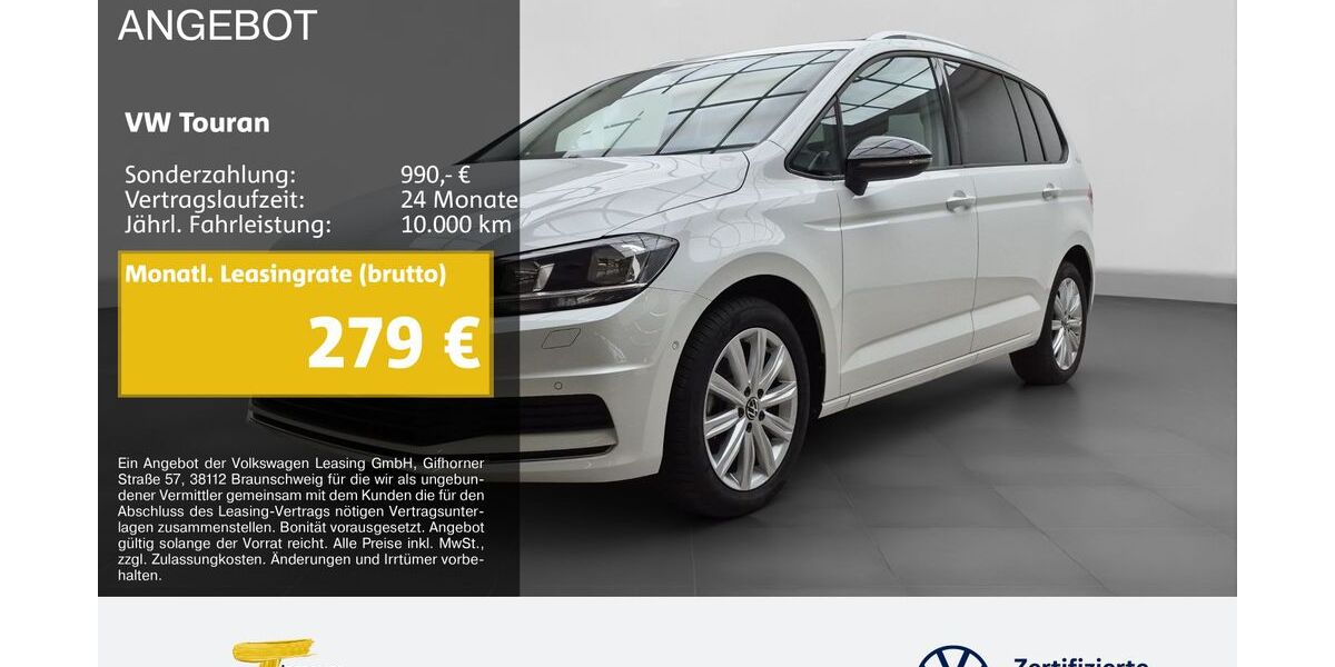 VW Touran 20.868 km 34.280 &euro; Lüdenscheid 58507