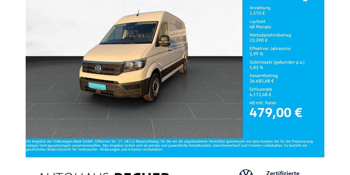 VW Crafter 77.135 km 24.960 &euro; Wesel 46485
