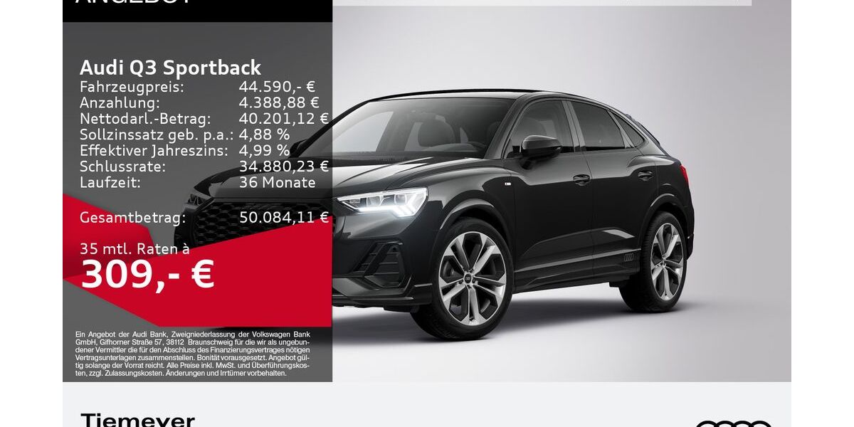 Audi Q3 11.943 km 43.790 &euro; Remscheid 42897