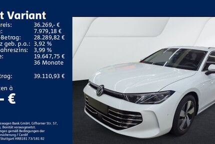 VW Passat Variant 25.800 km 36.269 € Bischofsheim 65474